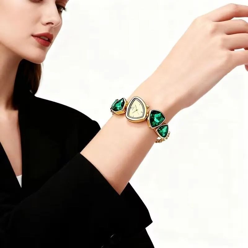 Quartz Watch Irregular Design Dial Watch Watch Fashion Colored High-Level