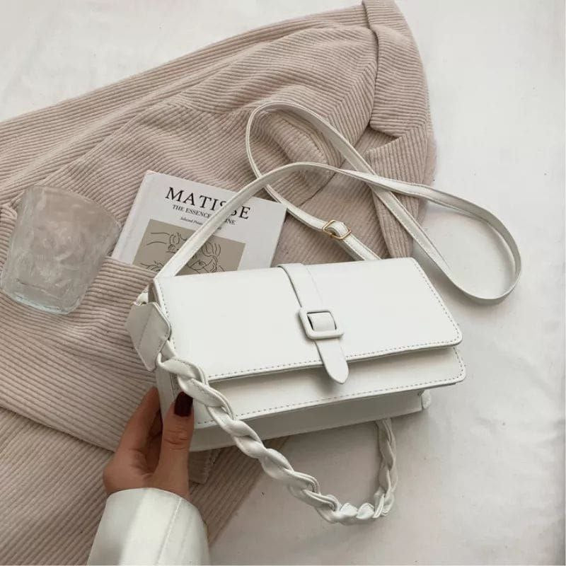 These women's bags are versatile PU leather handbags featuring double shoulder straps and a crossbody option