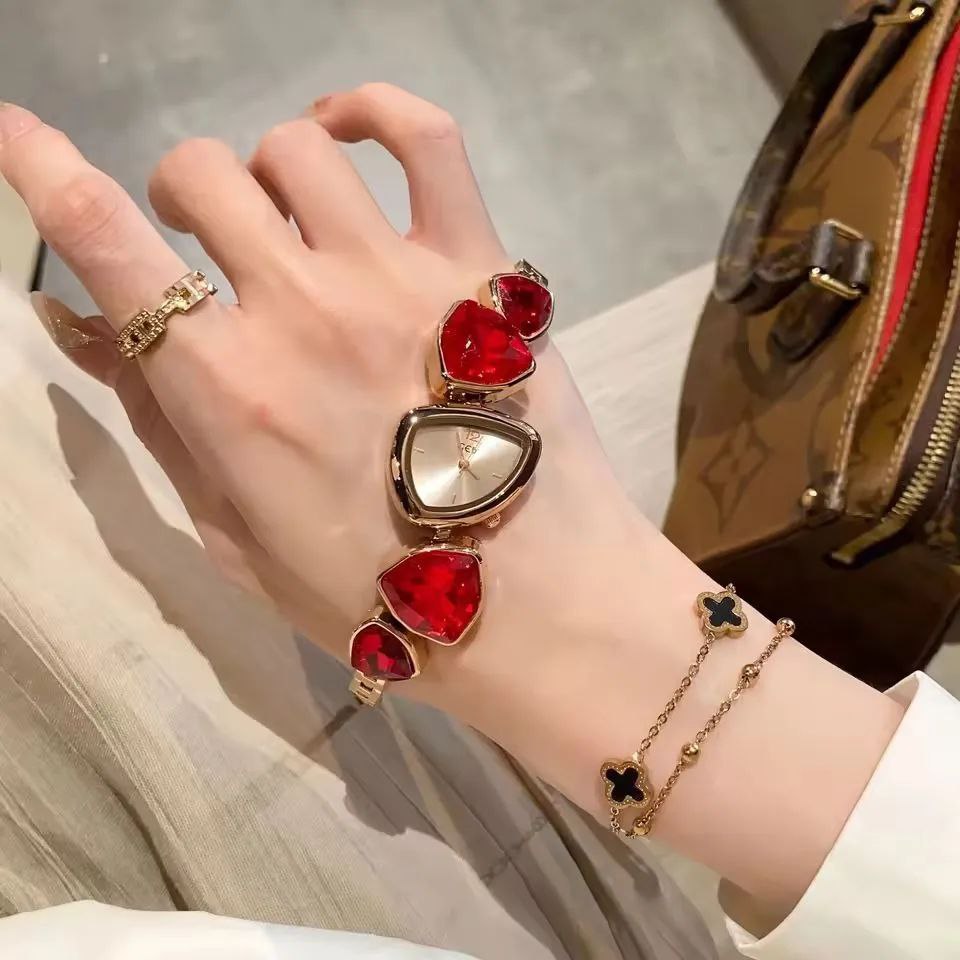 Quartz Watch Irregular Design Dial Watch Watch Fashion Colored High-Level