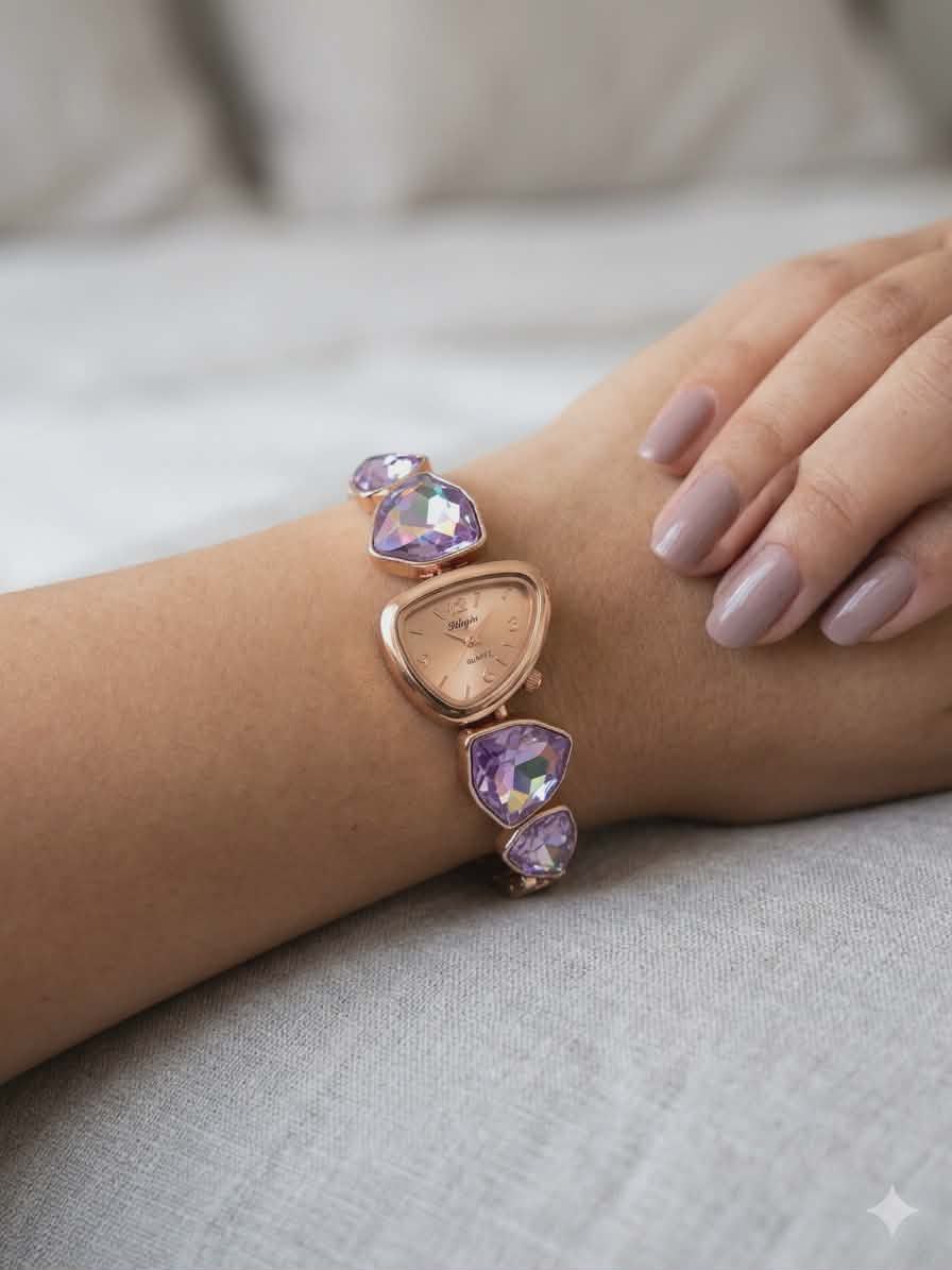 Quartz Watch Irregular Design Dial Watch Watch Fashion Colored High-Level