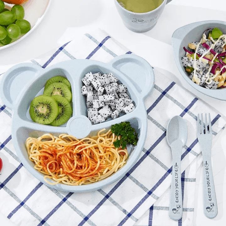 Kids Dishes Feeding Food Tableware