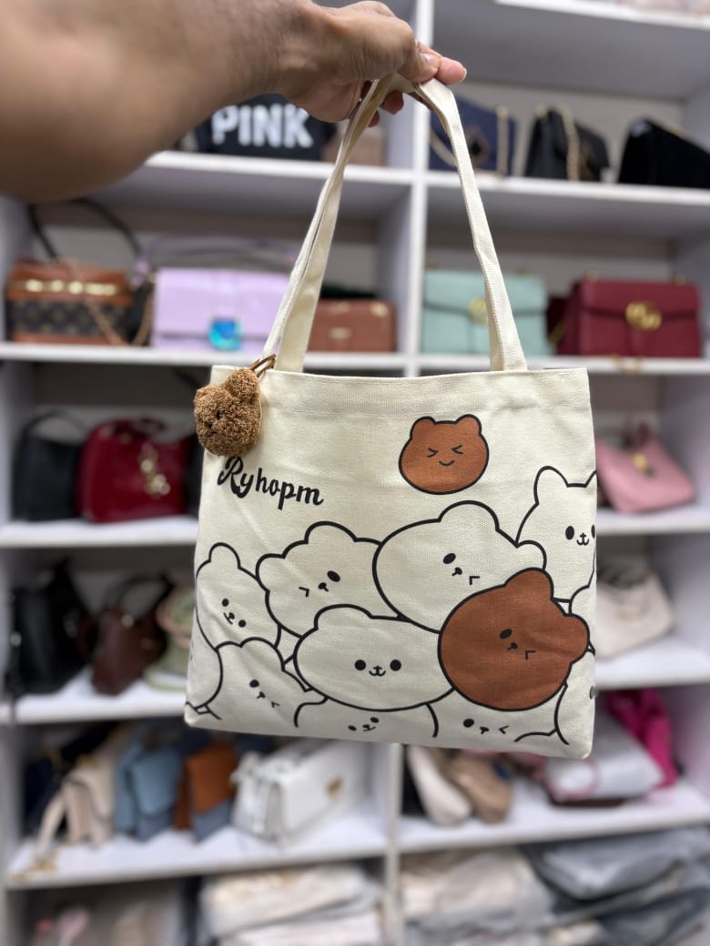 Trendy Bear Tote Bag