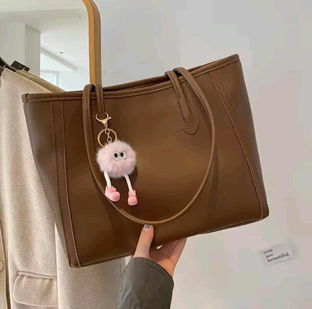 Versatile Shoulder Tote Bag With key Ring